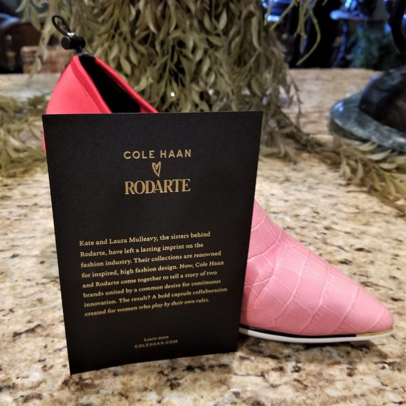 New COLE HAAN x Rodarte in Bubblegum & Red Shootie - Picture 10 of 10